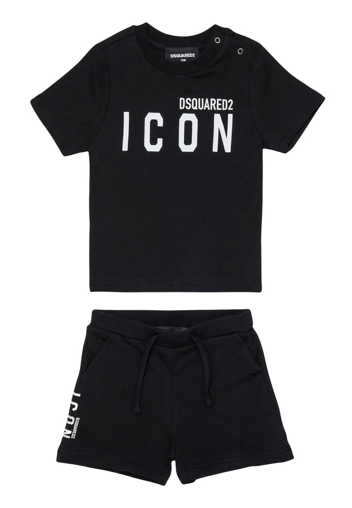 Completo nero per neonato