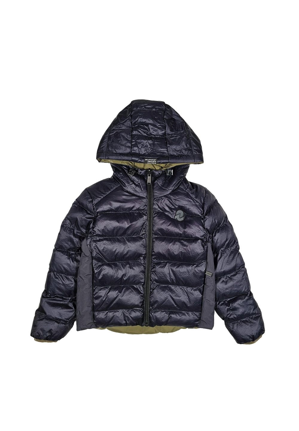 Green-blue reversible jacket for boys