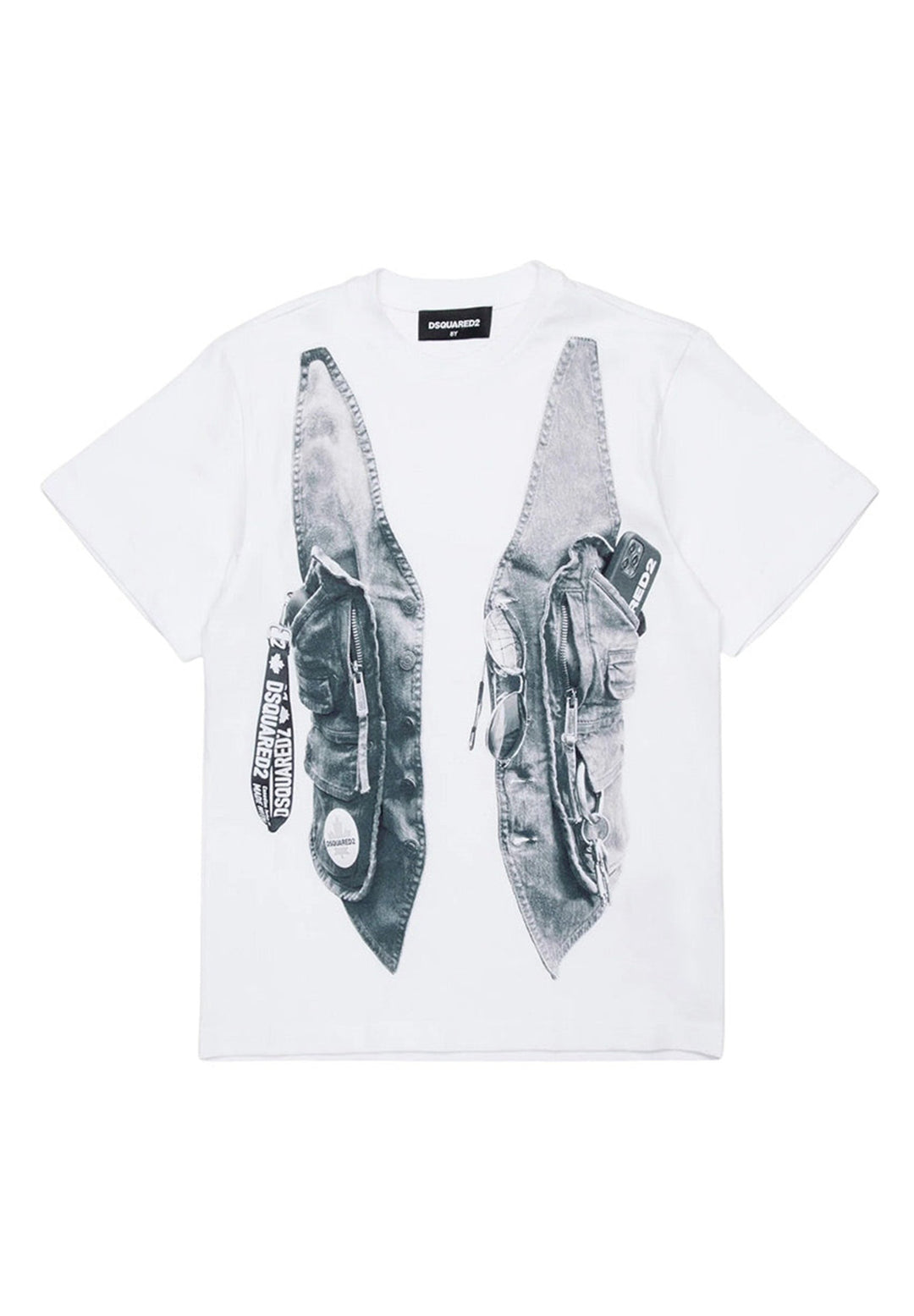 T-shirt bianca per bambino