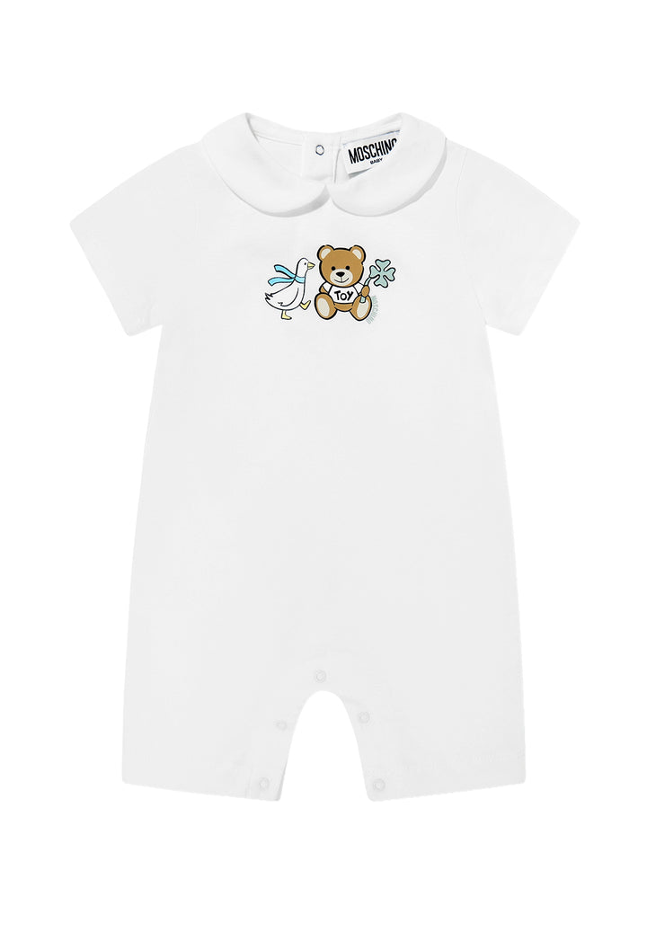 Pagliaccetto bianco per neonato
