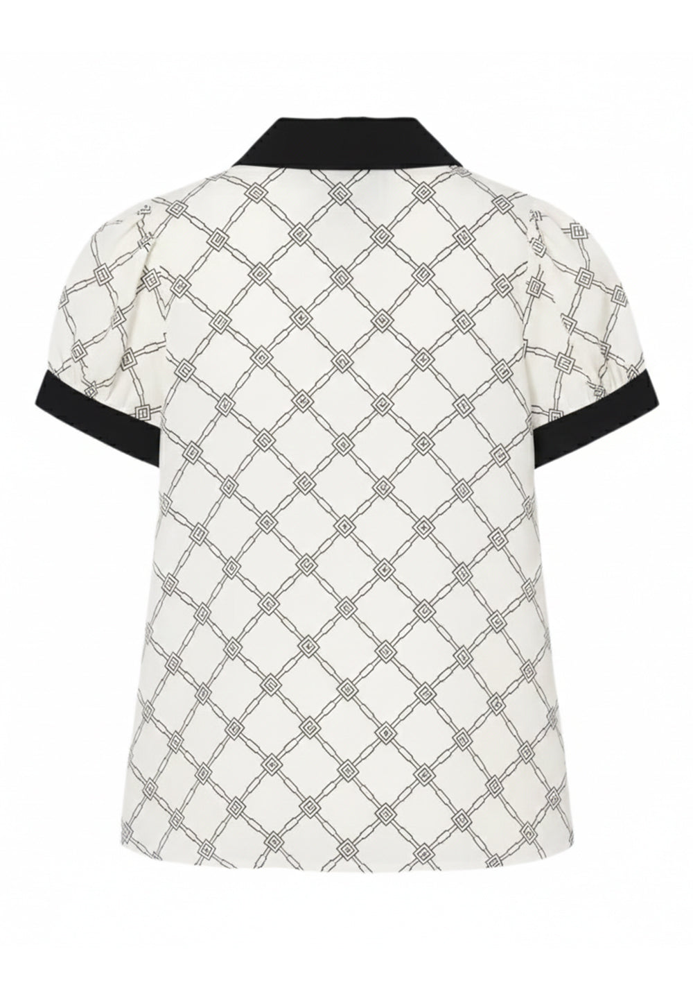 Vestito crema-nero per neonata