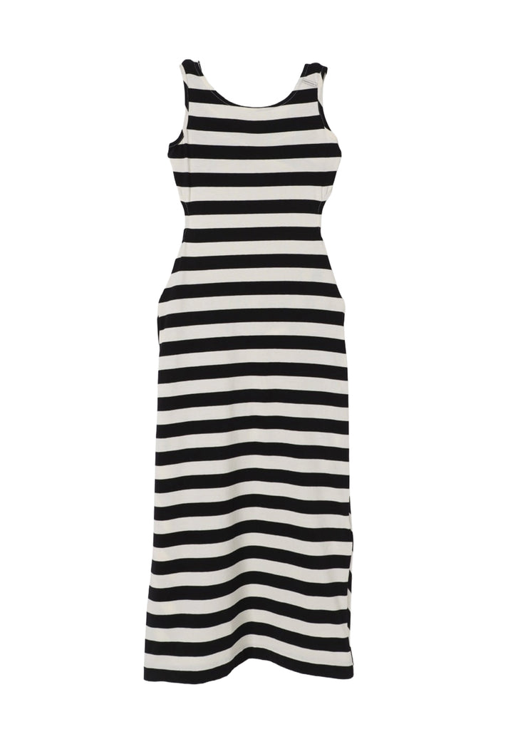 Vestito bianco-nero per bambina