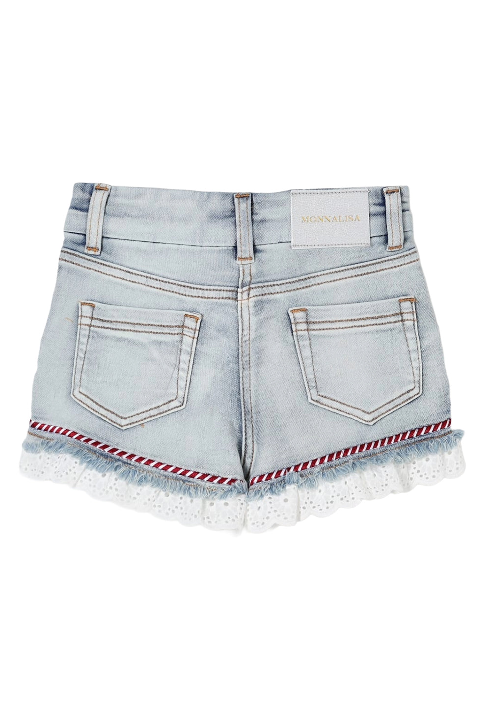 Blaue Jeansshorts für Mädchen