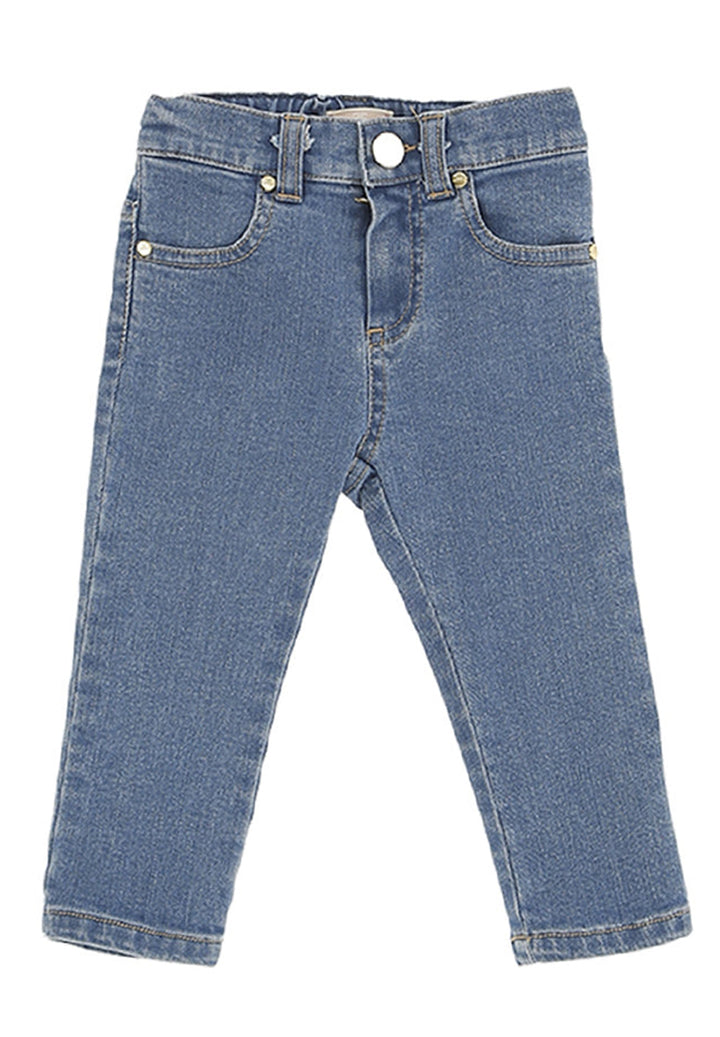 Jeans blu denim per bambina