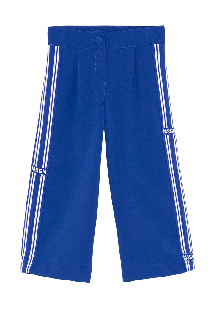 Pantalone blu royal per bambina