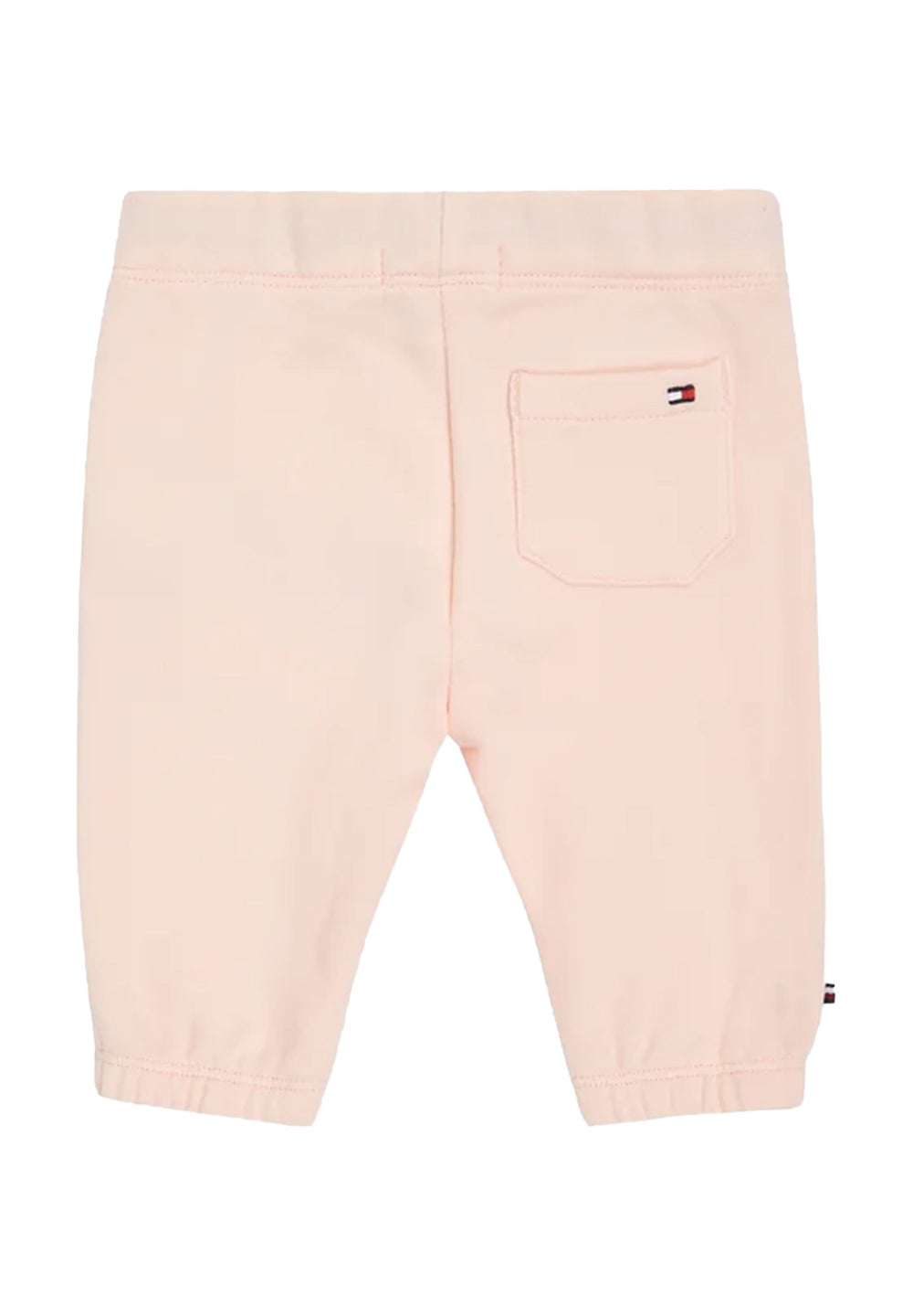 Pink fleece trousers for baby girl