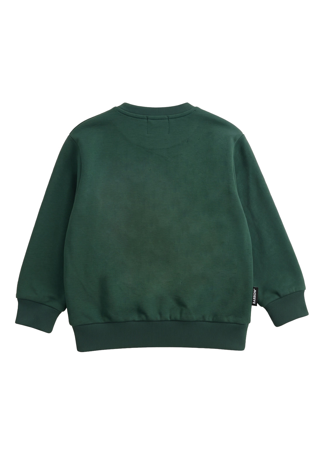 Felpa girocollo verde unisex