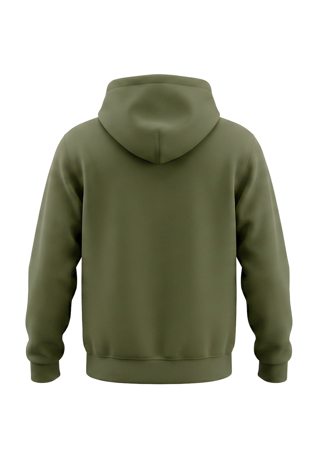 Felpa cappuccio verde per bambino