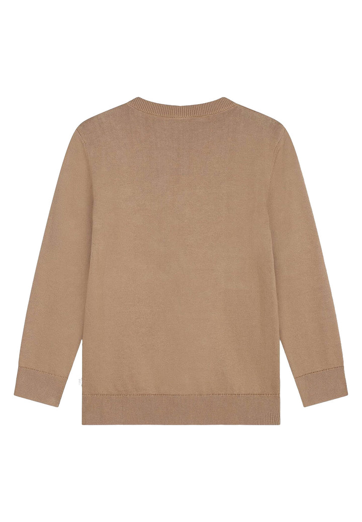 Maglioncino beige per bambino
