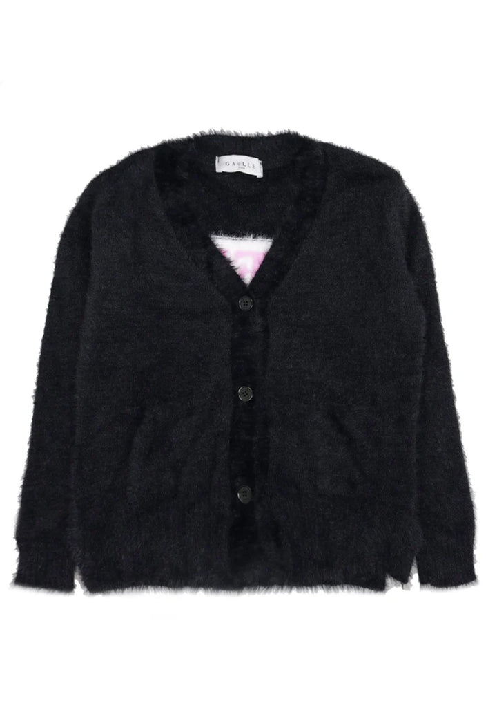 Cardigan nero per bambina