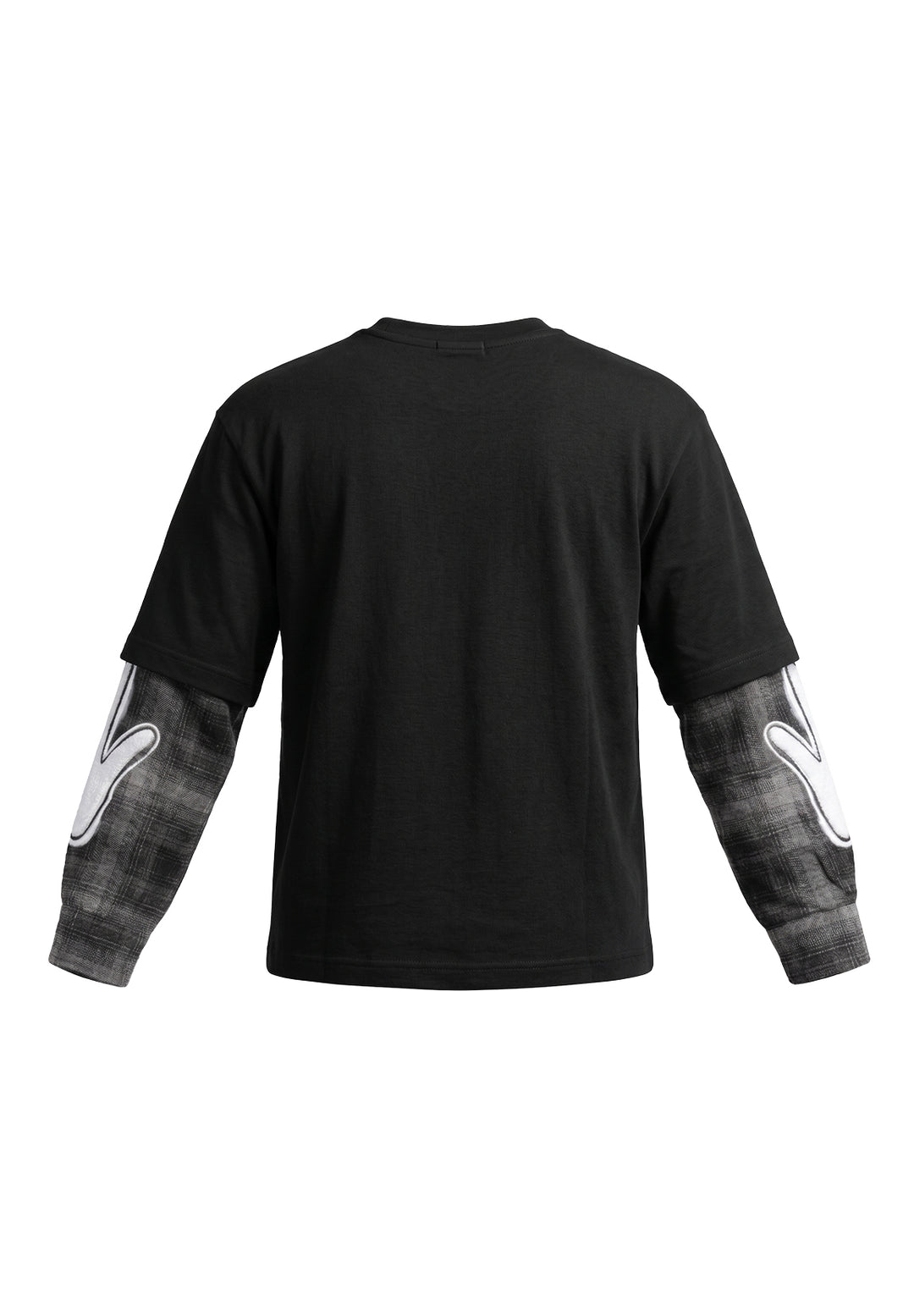 T-shirt nera per bambino