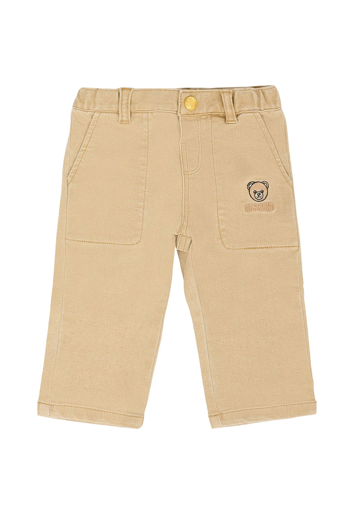 Pantalone beige per neonato