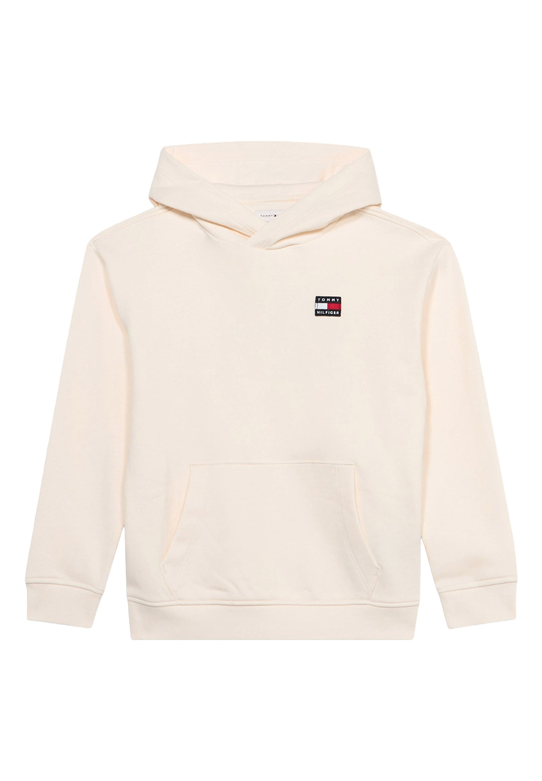 Felpa cappuccio crema per bambino