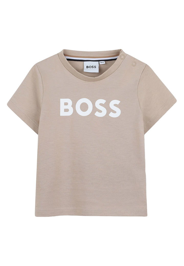 T-shirt beige per neonato