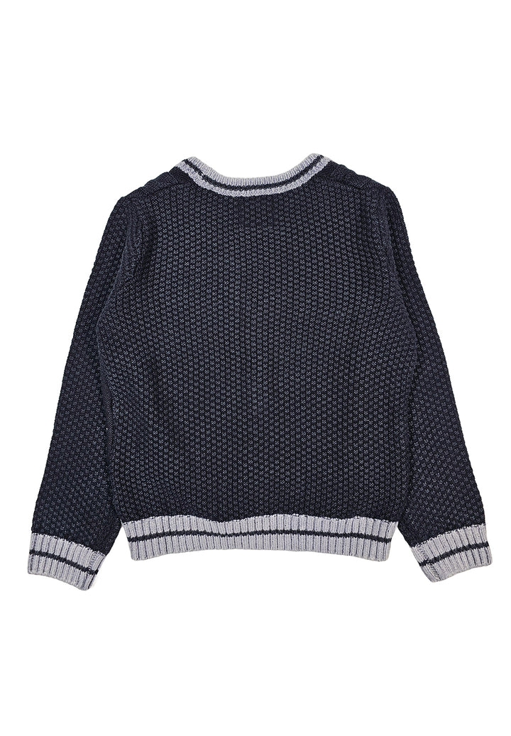 Cardigan blu per bambino