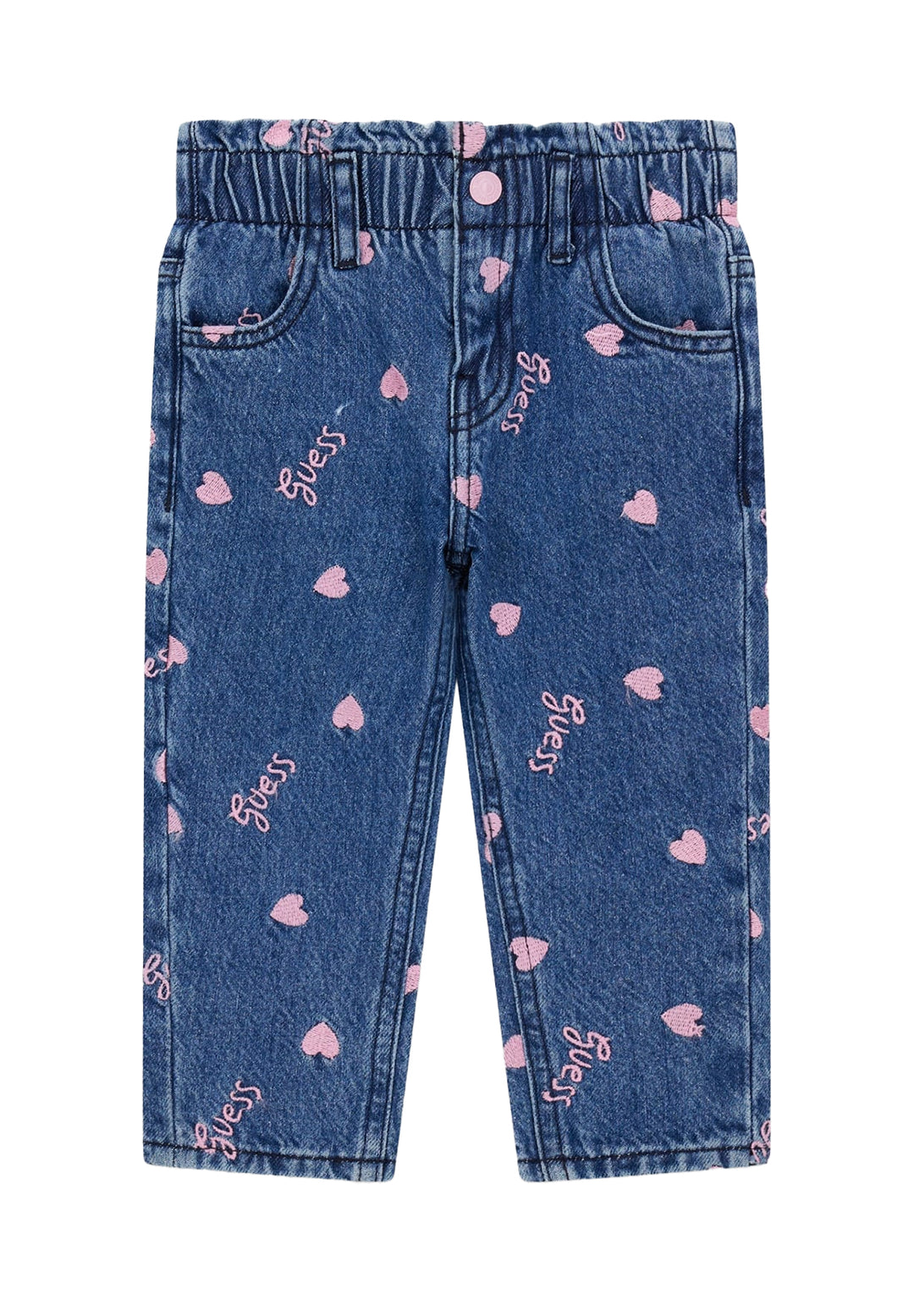 Jeans blu denim per bambina
