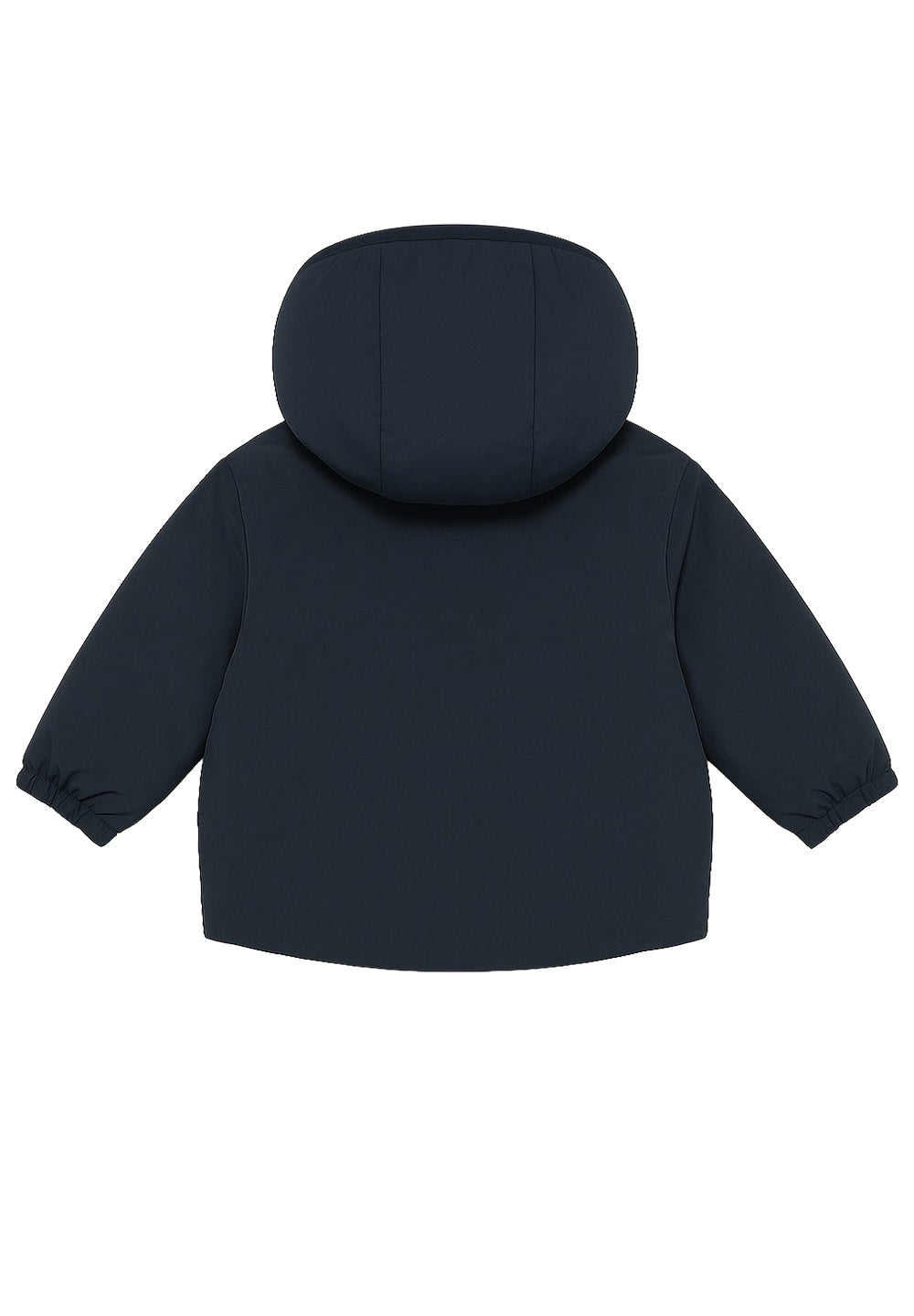 Giubbotto reversibile blu-beige per neonato