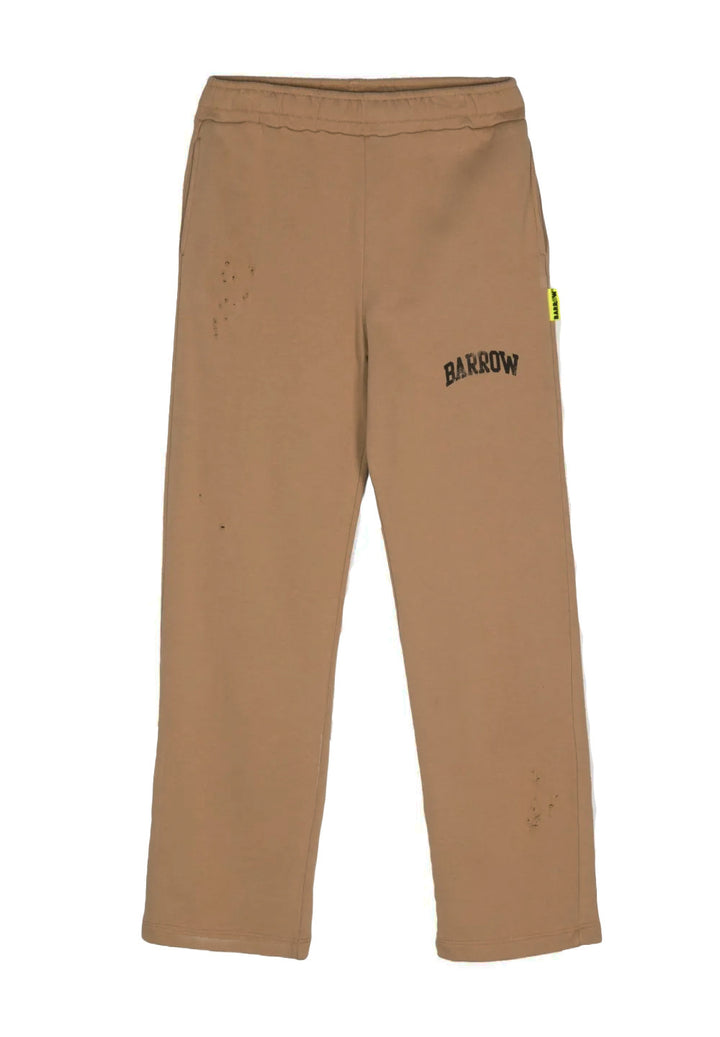 Pantalone felpa marrone unisex
