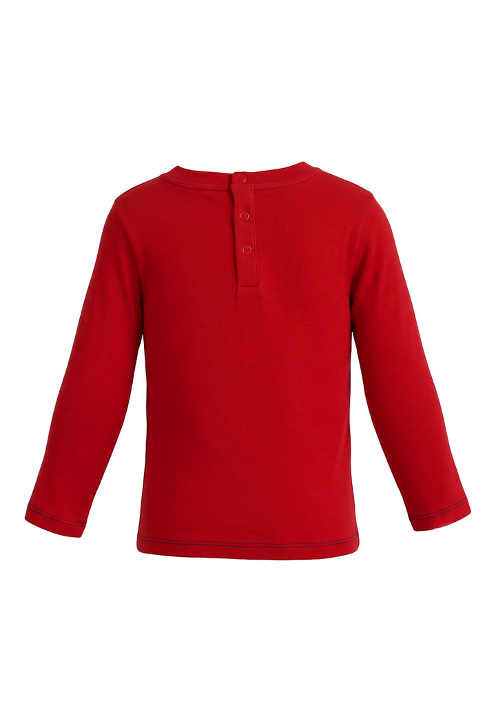 T-shirt rossa per neonato