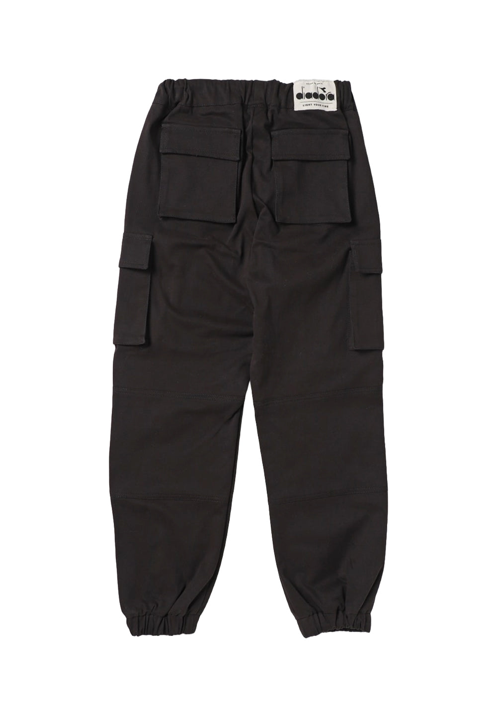 Pantalone cargo nero per bambino