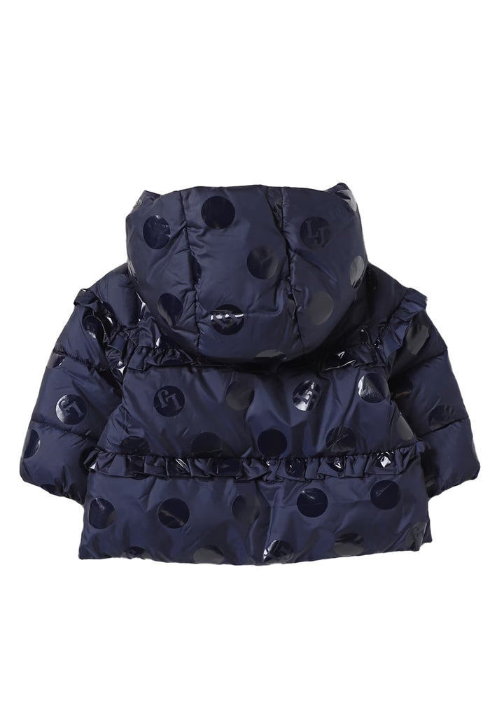 Dark blue jacket for baby girls