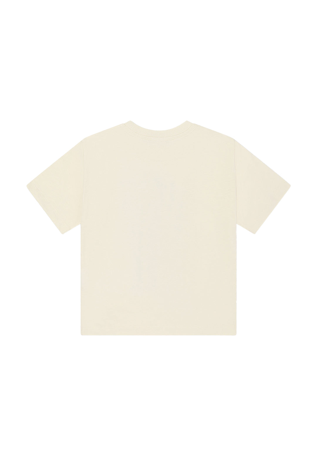 T-shirt crema per bambina