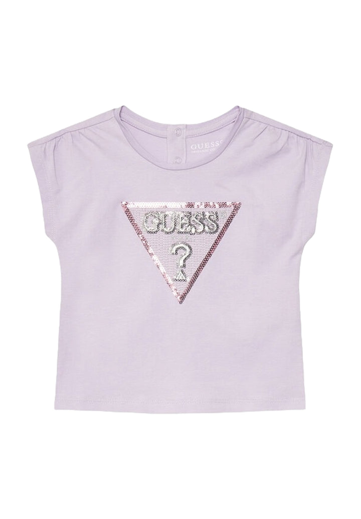 T-shirt lilla per bambina