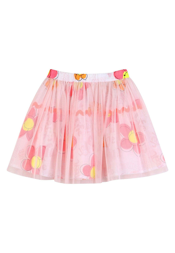 Gonna tulle rosa per bambina