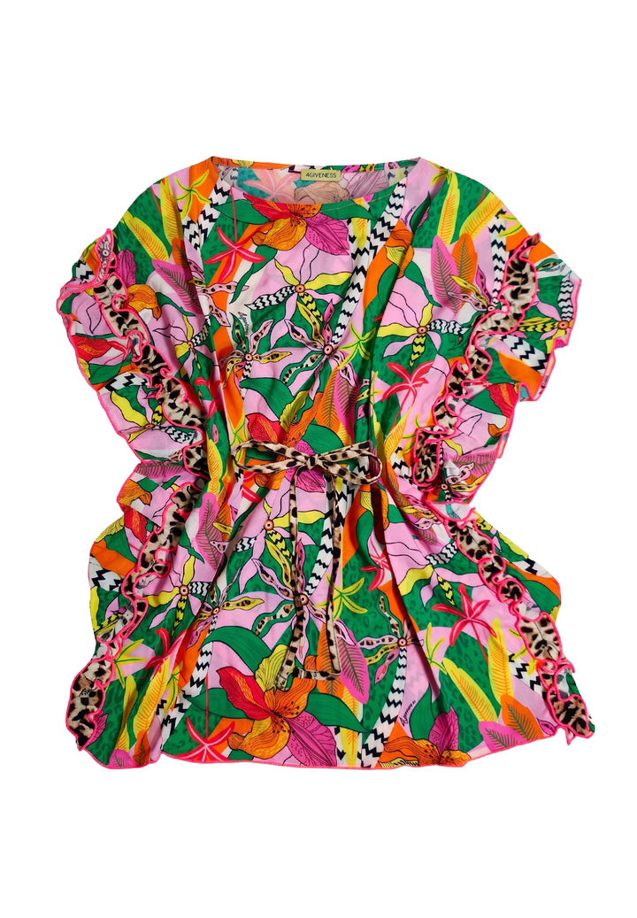 Copricostume multicolor per bambina