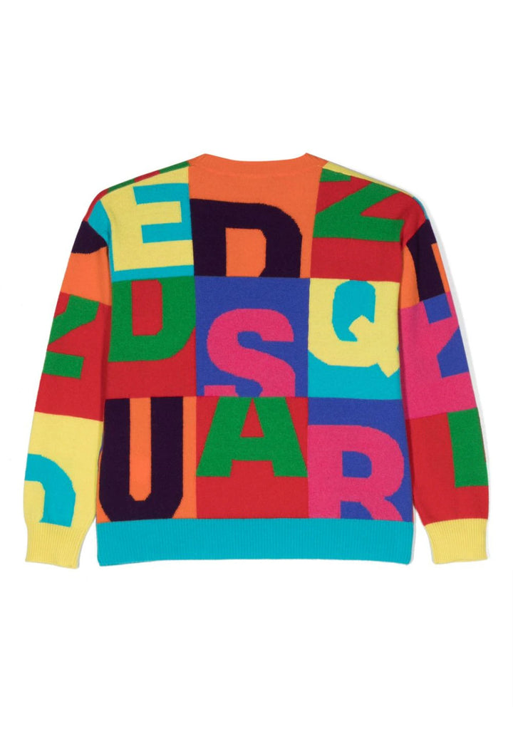 Multicolored sweater for children