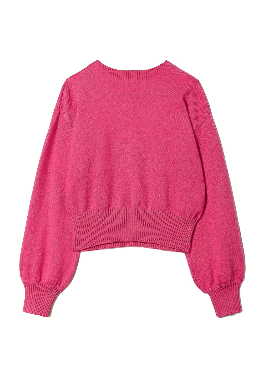 Maglione fuxia per bambina