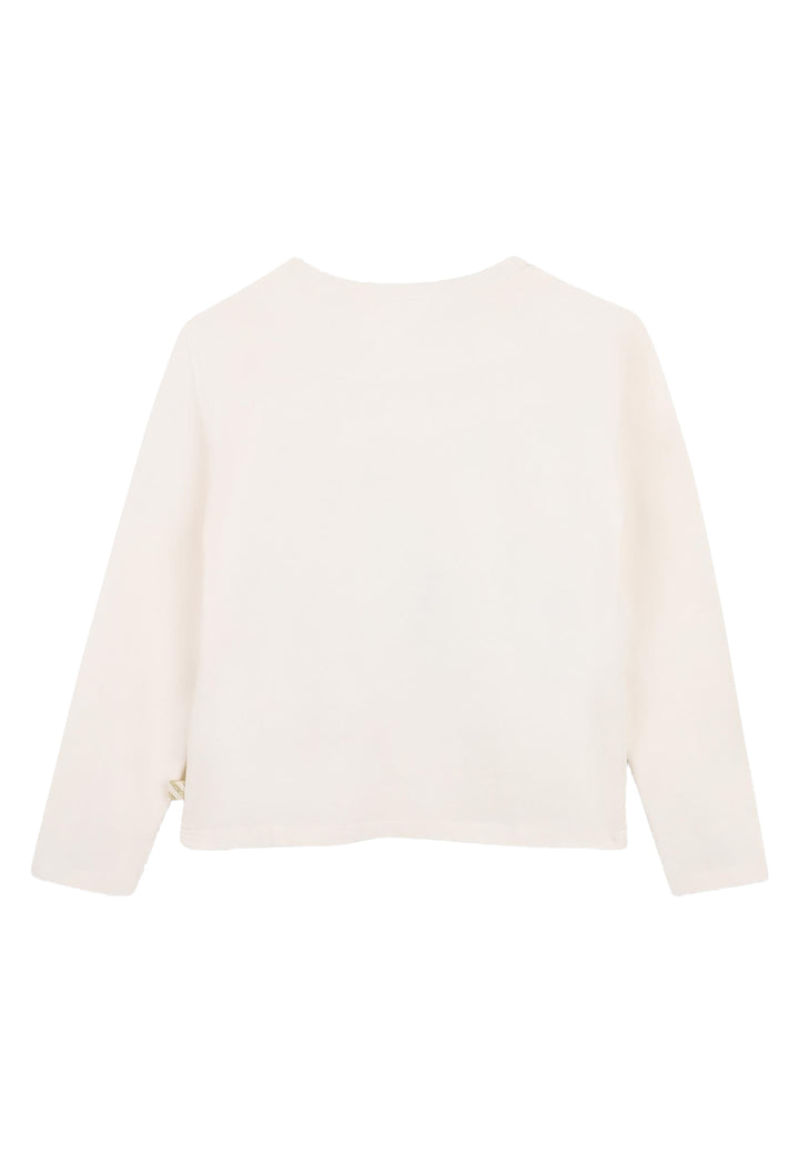 T-shirt beige per bambina