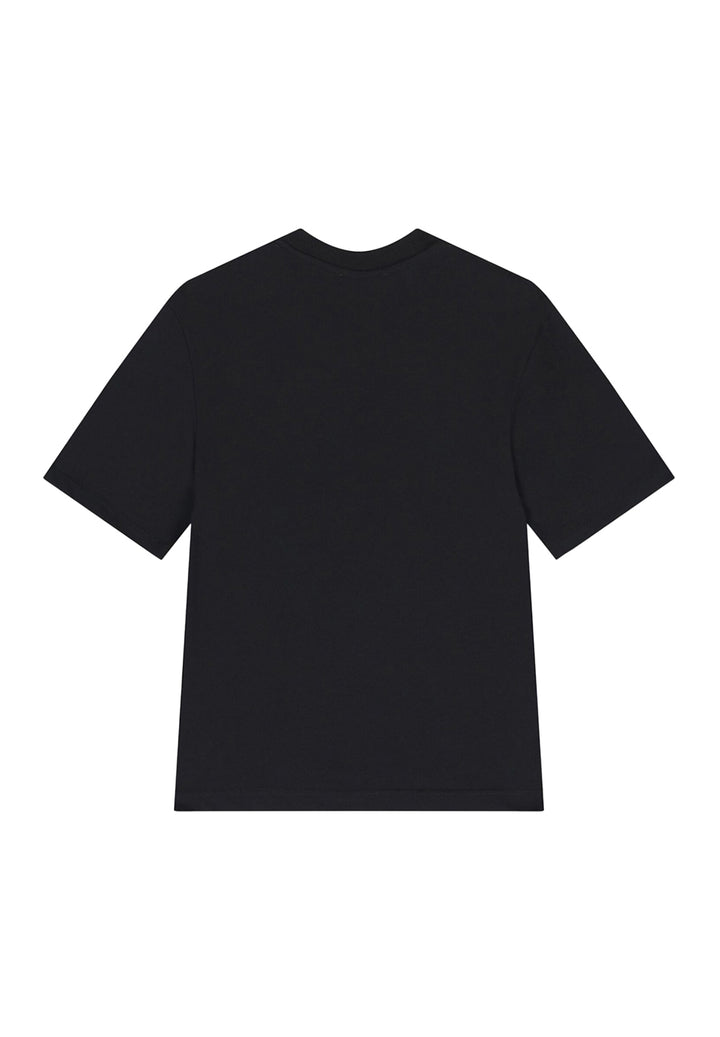 T-shirt nera per bambina