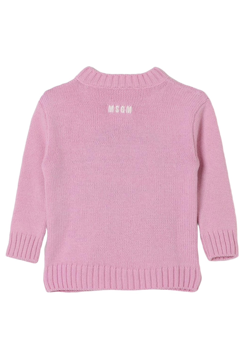 Maglioncino rosa per neonata