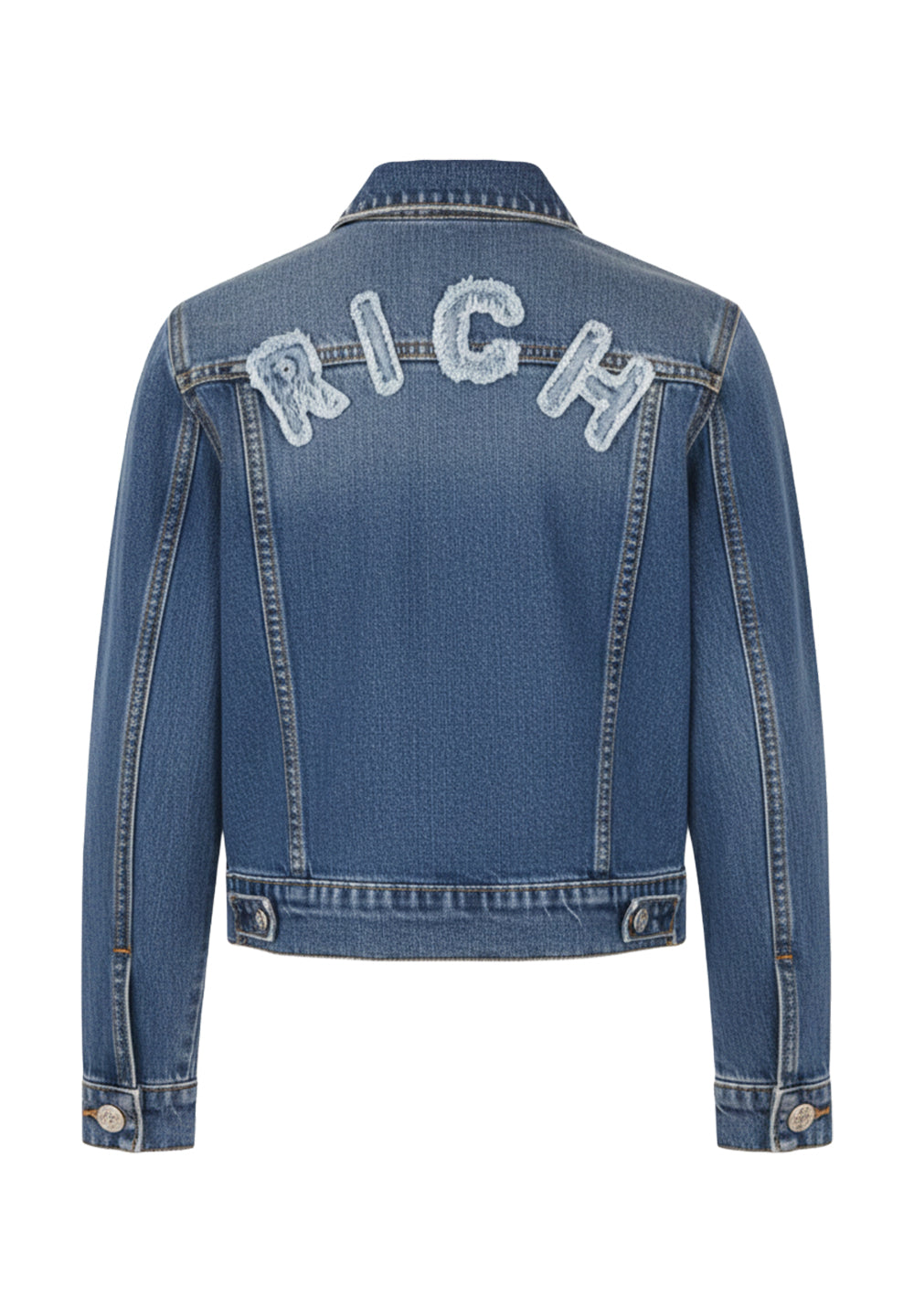 Giubbino denim blu per bambino