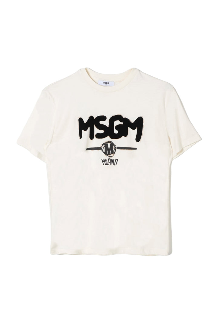 Cream t-shirt for boys