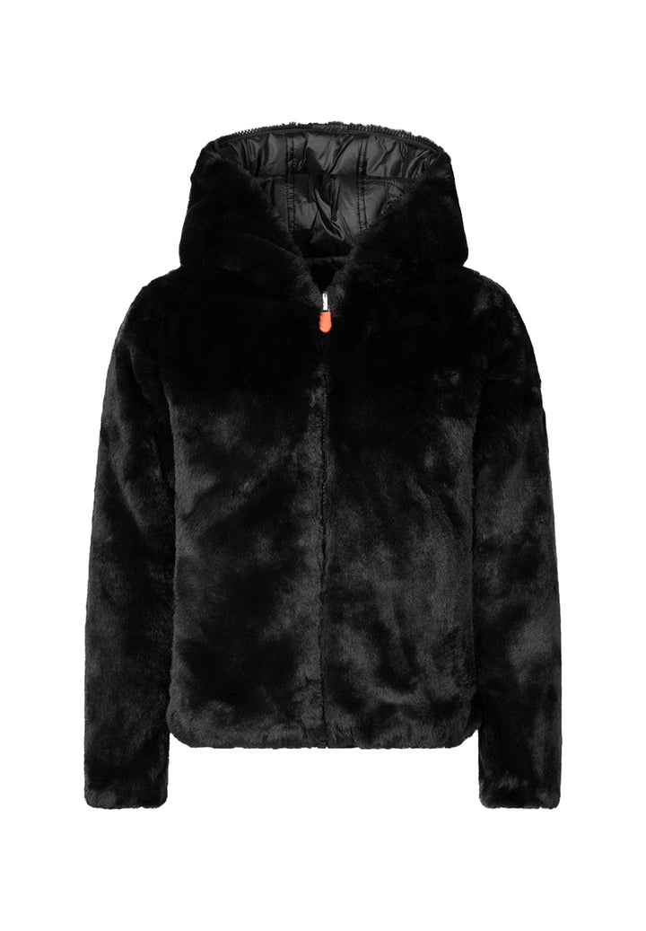 Schwarze Jacke für Mädchen