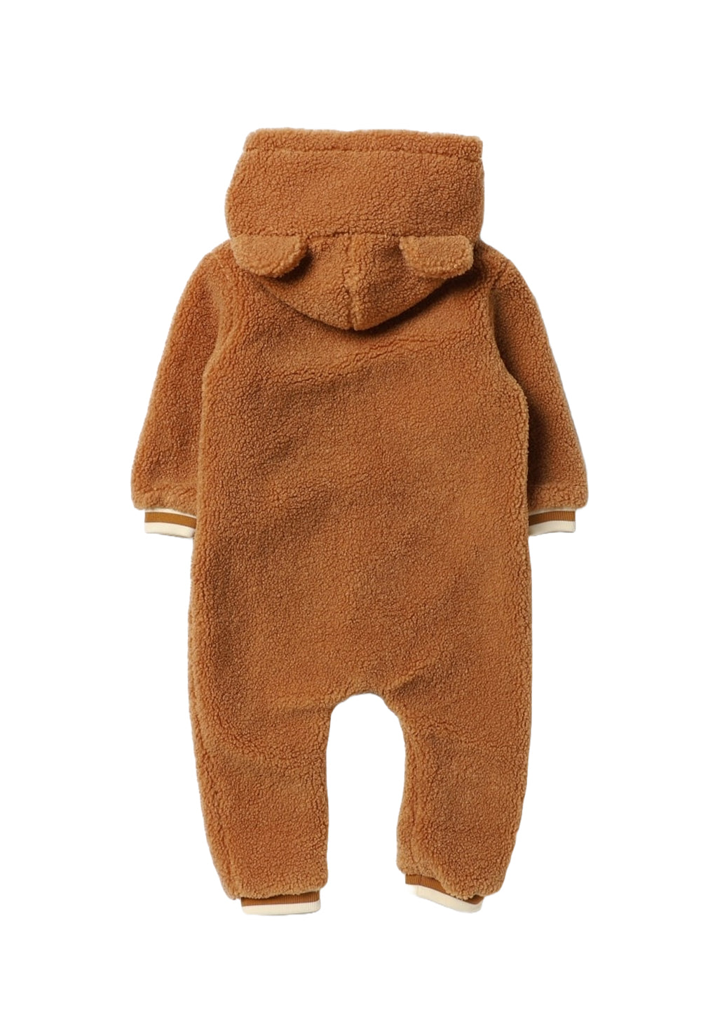 Brown teddy onesie for newborns