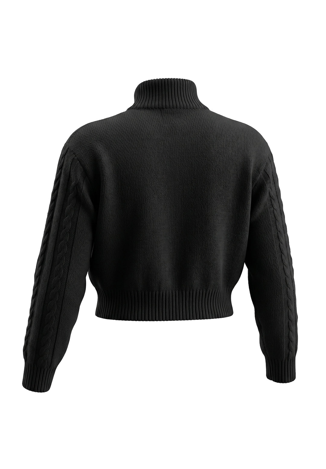 Maglione nero per bambina