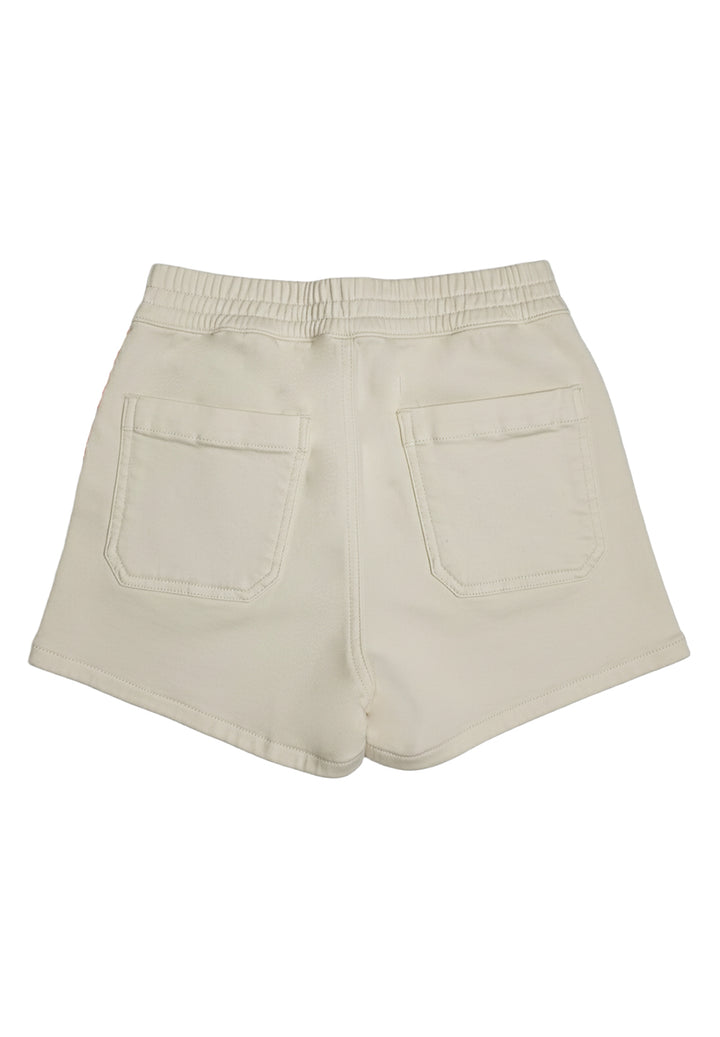 Short beige pour fille