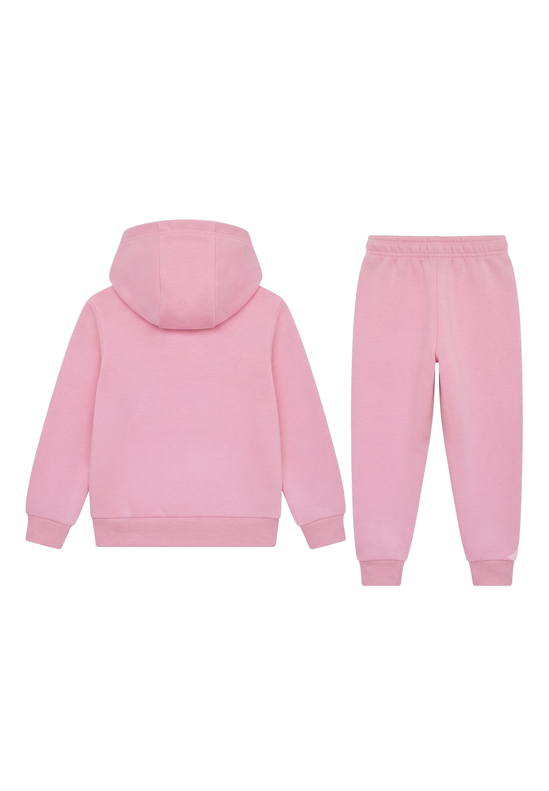 Completo felpa rosa per bambina