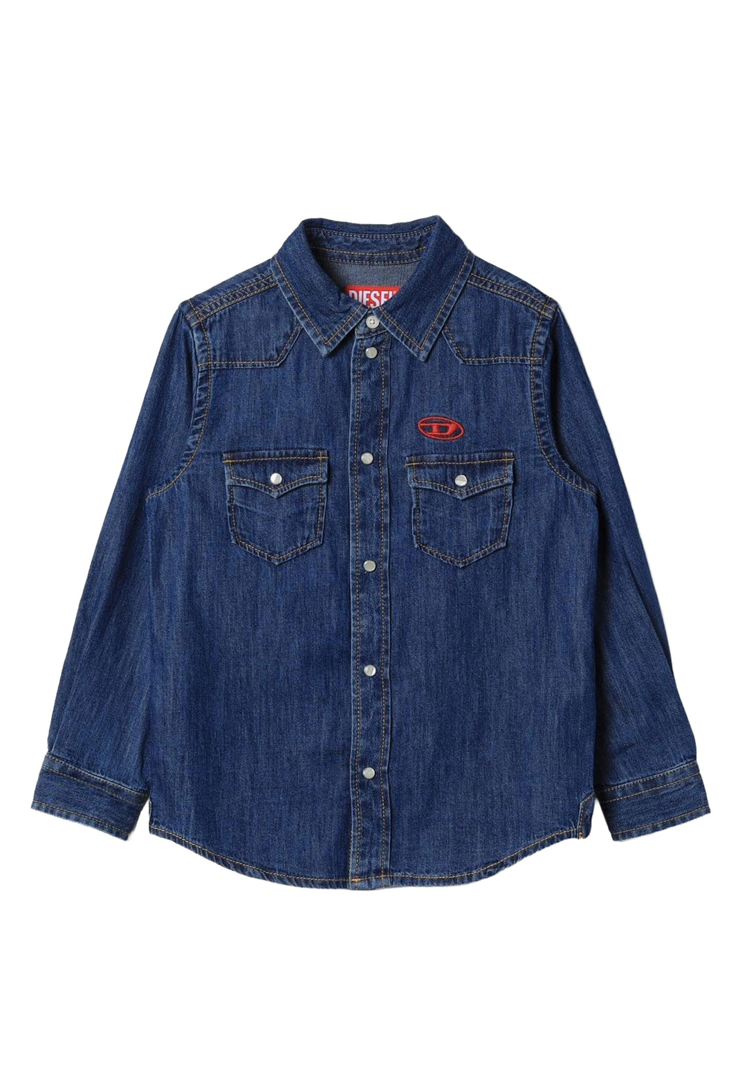 Blue denim shirt for boys