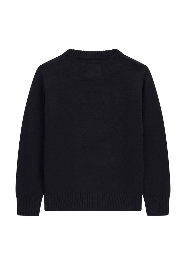 Maglione blu navy per bambino