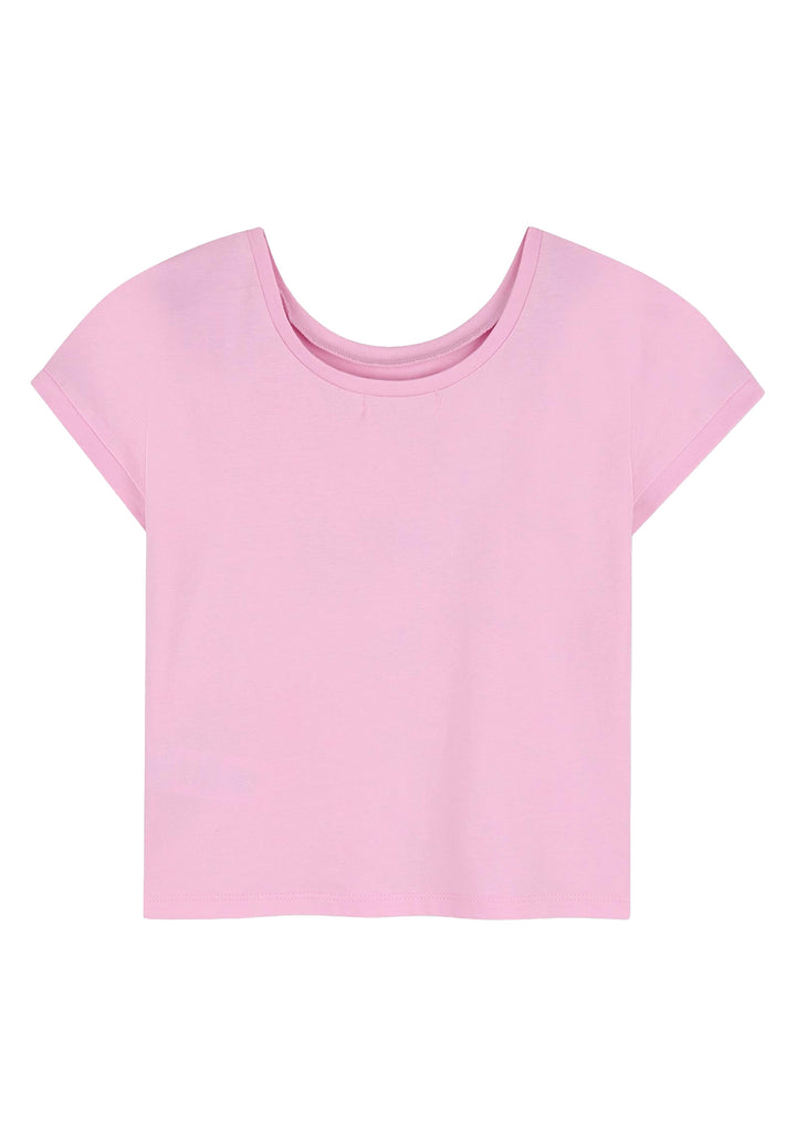 T-shirt rosa per bambina