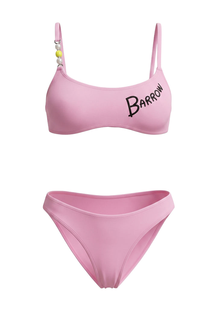 Costume bikini rosa per bambina
