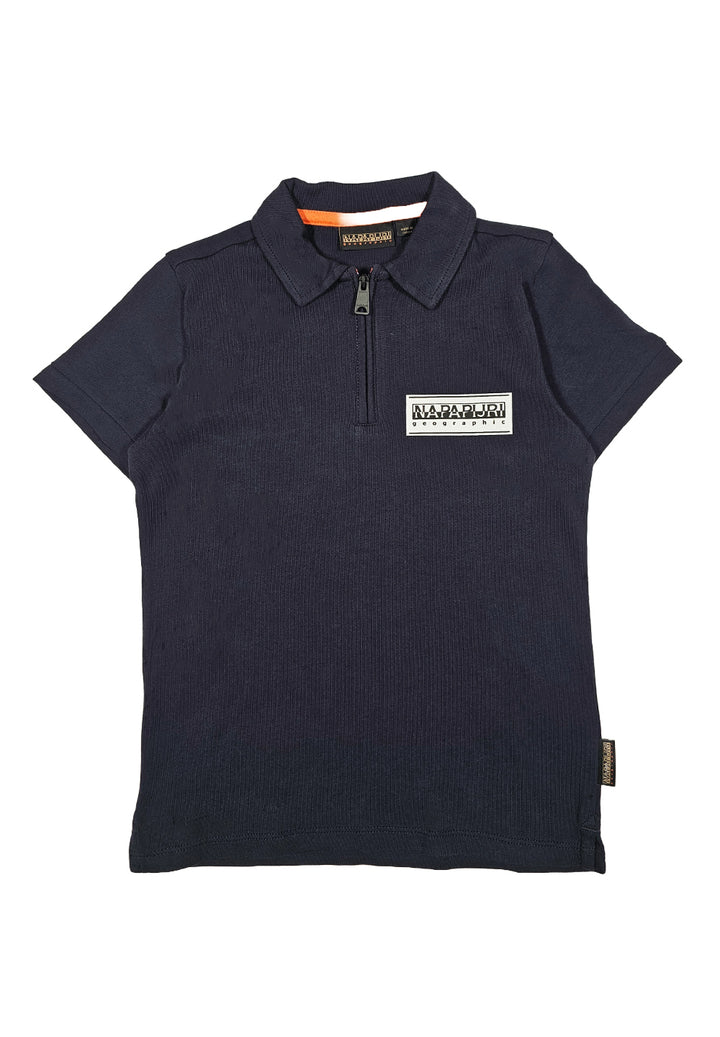 Polo blu navy per bambino