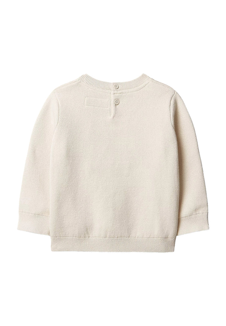 Maglione crema per bambino