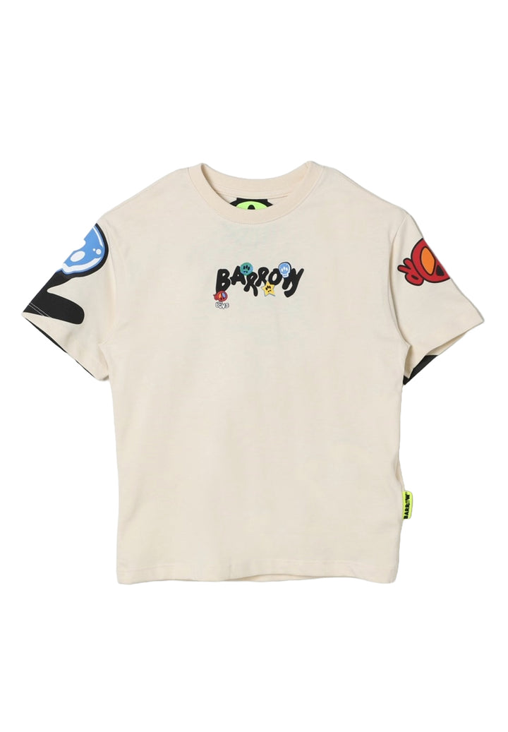 T-shirt crema per bambino