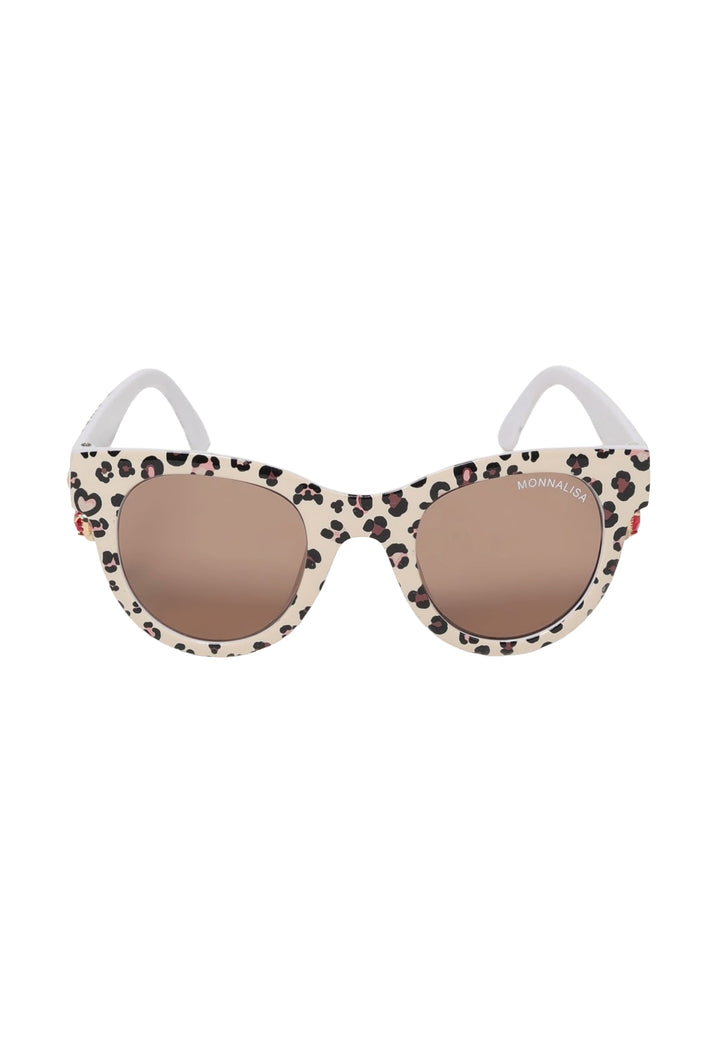 Occhiali da sole leopardati per bambina