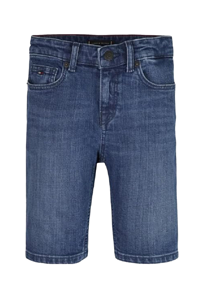 Bermuda denim blu per neonato - Primamoda kids